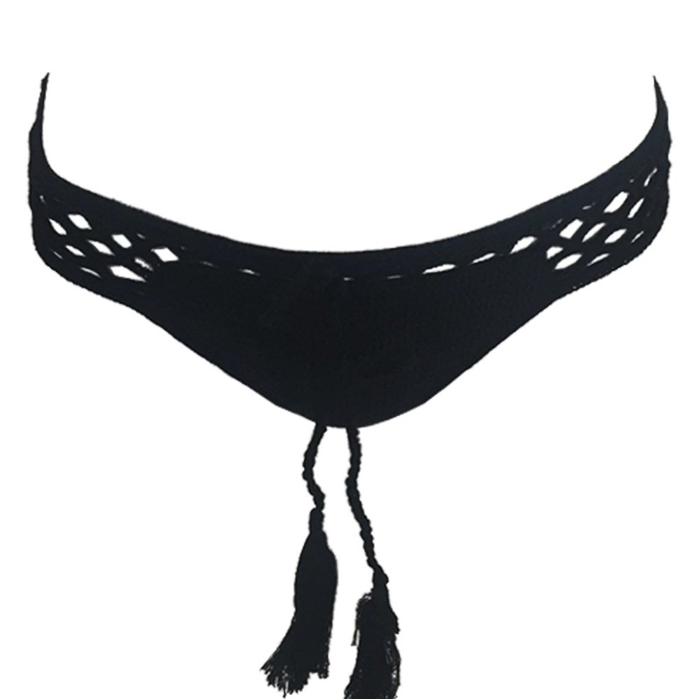 Indah LSD Crochet Bottom in Black